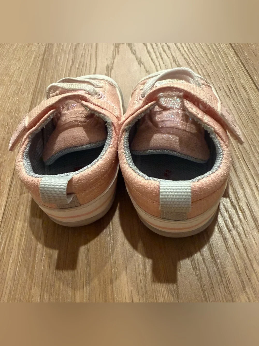 See Kai Run Stevie Mini First Walker Shoes Pink Metallic Size 3.5